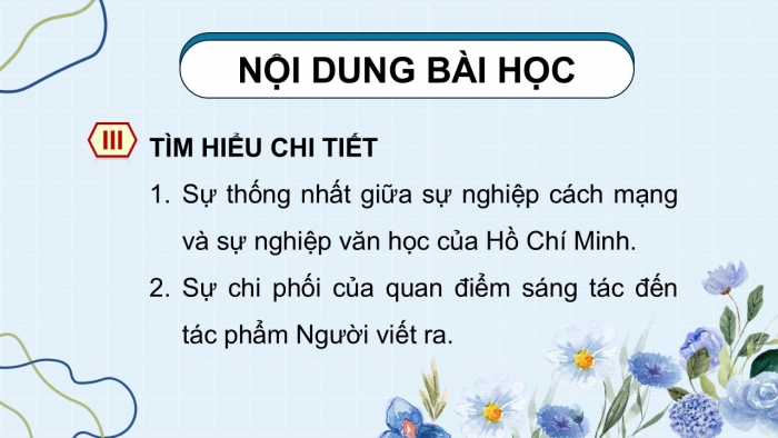 Giáo án điện tử Ngữ văn 12 cánh diều Bài 6: Nguyễn Ái Quốc – Hồ Chí Minh – Cuộc đời và sự nghiệp