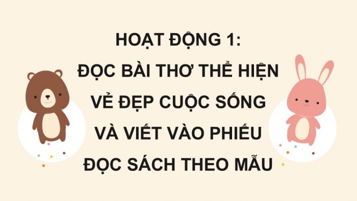 Giáo án điện tử Tiếng Việt 5 kết nối Bài 6: Đọc mở rộng (Tập 2)