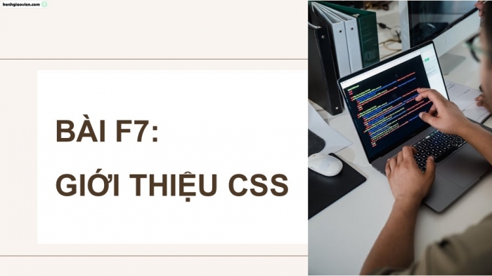 Giáo án điện tử Khoa học máy tính 12 chân trời Bài F7: Giới thiệu CSS