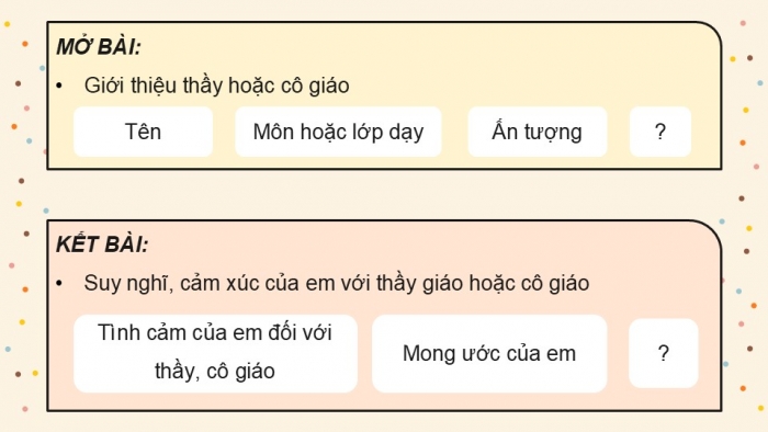 Giáo án điện tử Tiếng Việt 5 chân trời Bài Ôn tập giữa học kì II (Tiết 5)