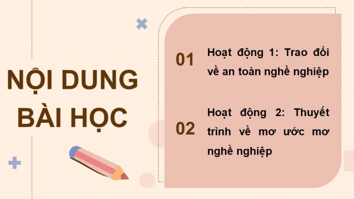 Giáo án điện tử Hoạt động trải nghiệm 5 cánh diều Chủ đề 5: Nghề em mơ ước - Tuần 18