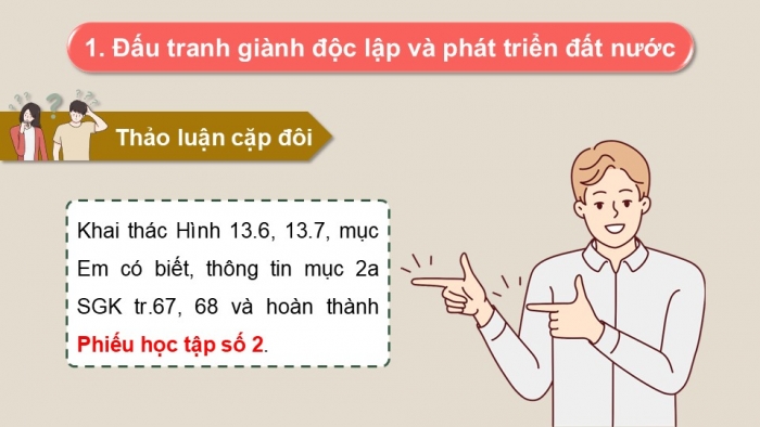 Giáo án điện tử Lịch sử 9 chân trời Bài 13: Một số nước ở châu Á từ năm 1945 đến năm 1991 (P2_