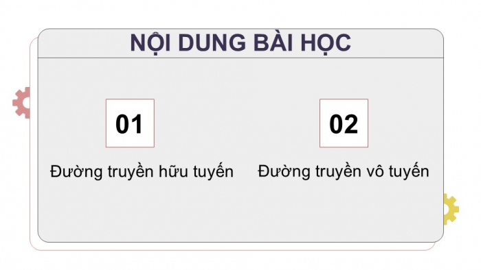 Giáo án điện tử Khoa học máy tính 12 cánh diều Bài 1: Đường truyền hữu tuyến và vô tuyến