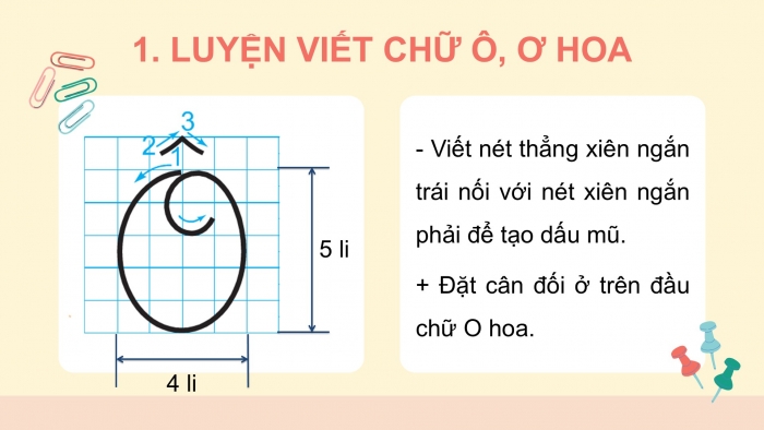 Giáo án điện tử Tiếng Việt 2 chân trời Bài 1: Viết chữ hoa Ô Ơ, Từ chỉ hoạt động, Đặt câu hỏi ở đâu?