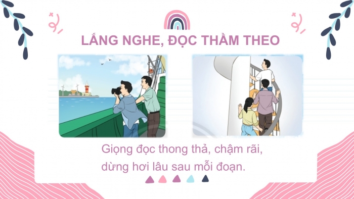 Giáo án điện tử Tiếng Việt 2 chân trời Ôn tập cuối học kì I - Ôn tập 1 (Tiết 1) Những người giữ lửa trên biển