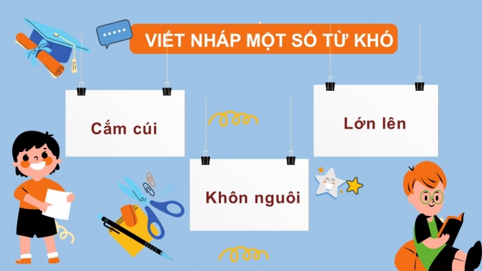 Giáo án điện tử Tiếng Việt 2 chân trời Ôn tập cuối học kì I - Ôn tập 2 (Tiết 2)