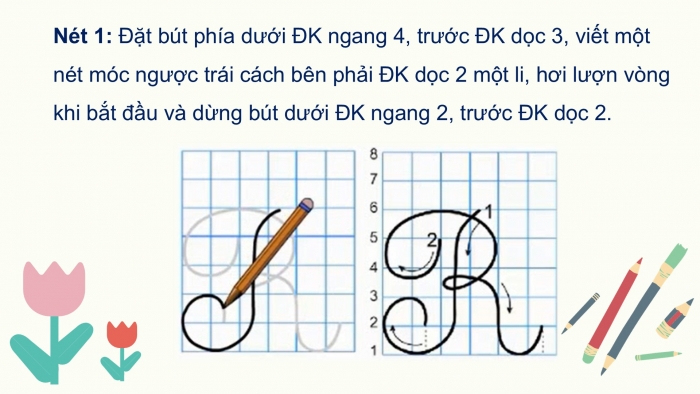 Giáo án điện tử Tiếng Việt 2 chân trời Bài 3: Viết chữ hoa R, Từ chỉ sự vật, Dấu phẩy