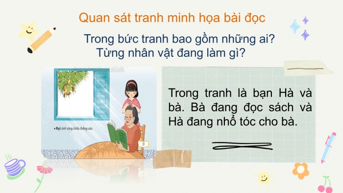 Giáo án điện tử Tiếng Việt 2 chân trời Bài 4: Đọc Bên cửa sổ, Nghe – viết Bên cửa sổ, Viết hoa tên địa lí, phân biệt ch/tr, ong/ông