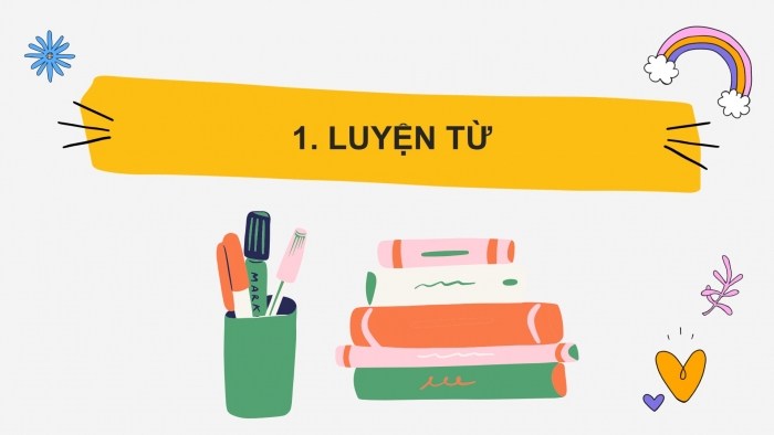 Giáo án điện tử Tiếng Việt 2 chân trời Bài 4: Mở rộng vốn từ Bốn mùa (tiếp theo), Nghe – kể Sự tích mùa xuân và bộ lông trắng của thỏ