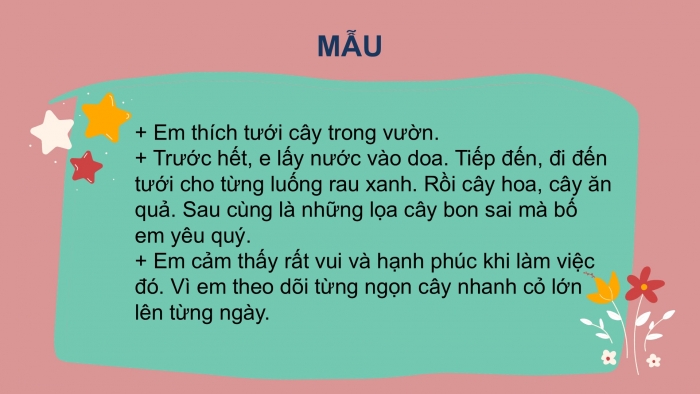 Giáo án điện tử Tiếng Việt 2 chân trời Bài 4: Luyện tập thuật việc được tham gia