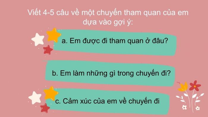 Giáo án điện tử Tiếng Việt 2 chân trời Ôn tập giữa học kì II - Ôn tập 5 (Tiết 2)