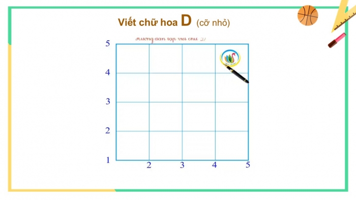 Giáo án điện tử Tiếng Việt 2 cánh diều Bài 5: Chữ hoa D