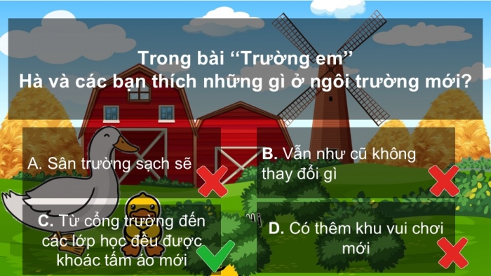 Giáo án điện tử Tiếng Việt 2 cánh diều Bài 6: Sân trường em