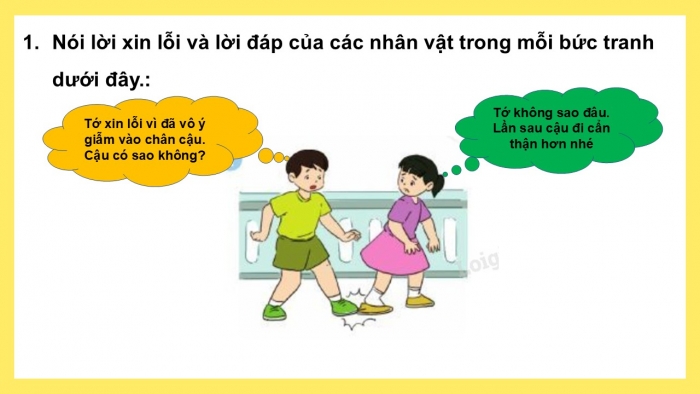 Giáo án điện tử Tiếng Việt 2 cánh diều Bài 6: Viết về một lần mắc lỗi