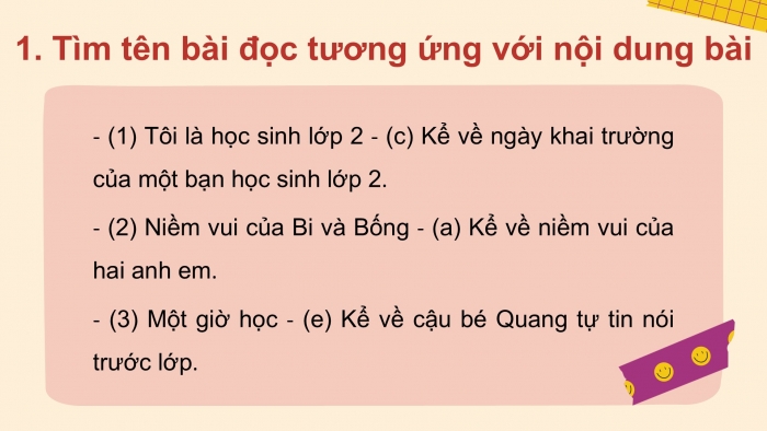 Giáo án điện tử tiếng Việt 2 kết nối Ôn tập giữa học kì 1 (Tiết 1 + 2)