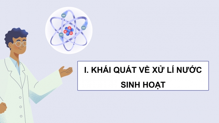 Giáo án điện tử chuyên đề Hoá học 12 cánh diều Bài 5: Tìm hiểu về xử lí nước