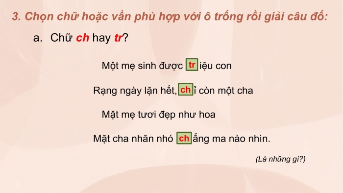 Giáo án điện tử Tiếng Việt 2 cánh diều Bài 14: Nghe – viết Cho con, Chữ hoa M