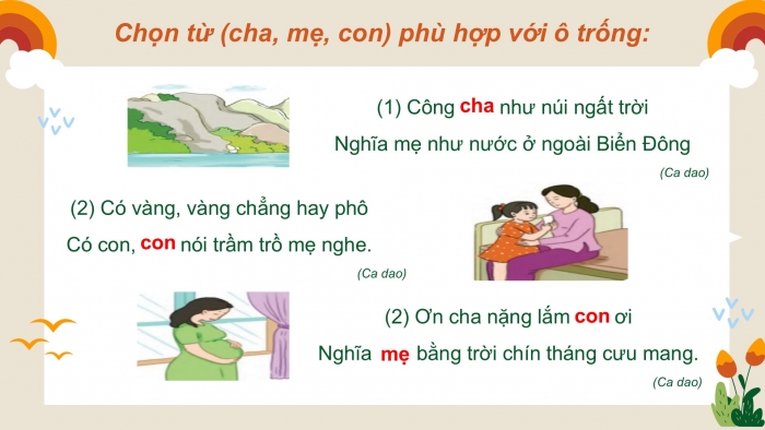 Giáo án điện tử Tiếng Việt 2 cánh diều Bài 15: Nấu bữa cơm đầu tiên