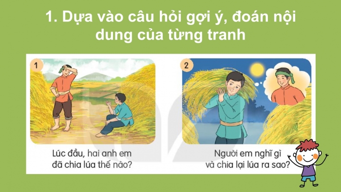 Giáo án điện tử tiếng Việt 2 kết nối Bài 25: Kể chuyện Hai anh em