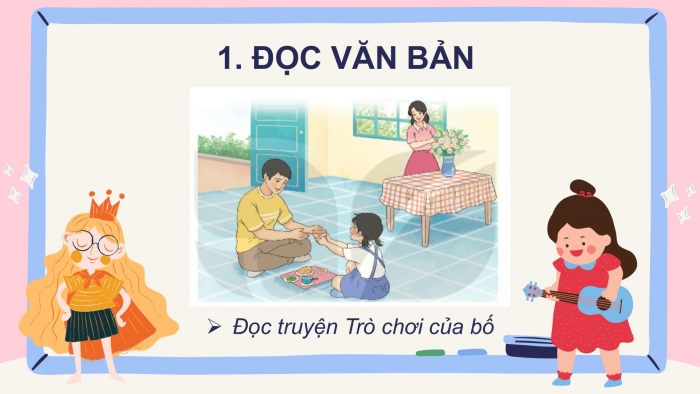 Giáo án điện tử tiếng Việt 2 kết nối Bài 28: Trò chơi của bố