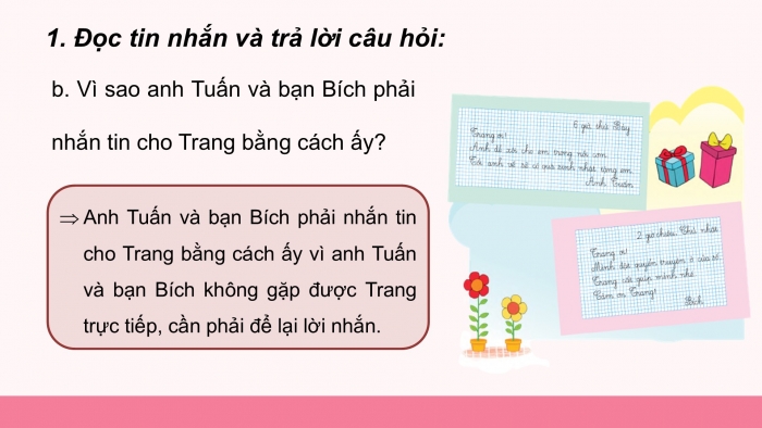 Giáo án điện tử Tiếng Việt 2 cánh diều Bài 17: Tập viết tin nhắn