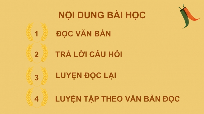 Giáo án điện tử Tiếng Việt 2 kết nối Bài 6: Mùa vàng