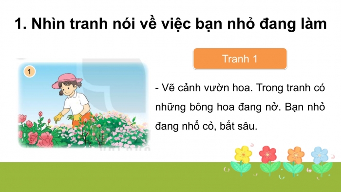 Giáo án điện tử Tiếng Việt 2 kết nối Bài 6: Viết đoạn văn kể về việc chăm sóc cây cối, Đọc mở rộng