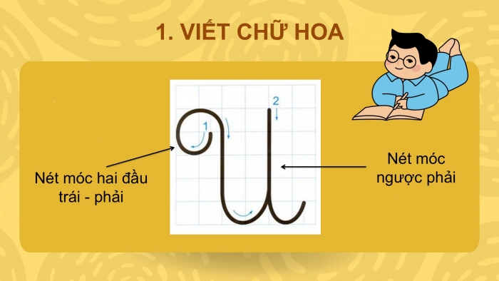 Giáo án điện tử Tiếng Việt 2 kết nối Bài 9: Chữ hoa U Ư