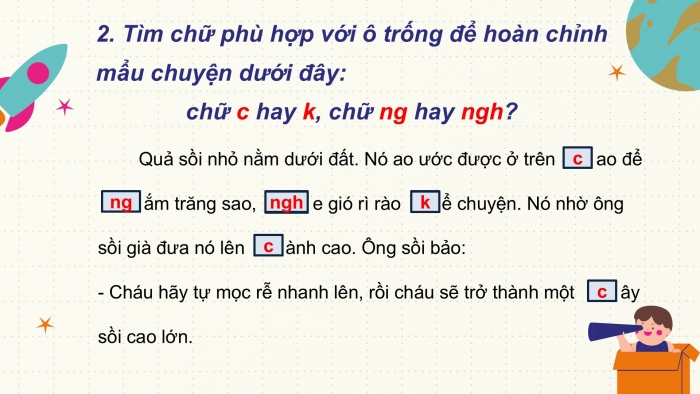 Giáo án điện tử Tiếng Việt 2 cánh diều Bài 22: Nghe – viết Mùa lúa chín, Chữ hoa S