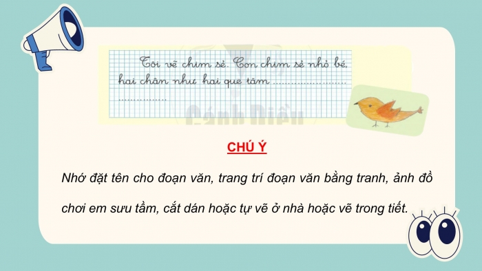 Giáo án điện tử Tiếng Việt 2 cánh diều Bài 23: Viết về đồ chơi hình một loài chim