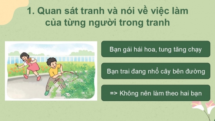 Giáo án điện tử Tiếng Việt 2 kết nối Bài 16: Viết đoạn văn kể về việc làm để bảo vệ môi trường, Đọc mở rộng