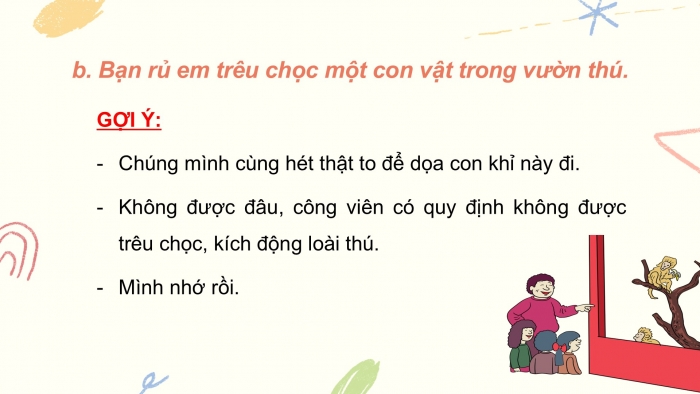 Giáo án điện tử Tiếng Việt 2 cánh diều Bài 25: Quan sát đồ chơi hình một loài vật