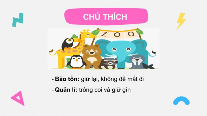 Giáo án điện tử Tiếng Việt 2 cánh diều Bài 26: Nội quy vườn thú