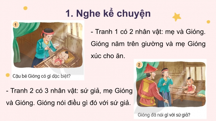 Giáo án điện tử Tiếng Việt 2 kết nối Bài 25: Kể chuyện Thánh Gióng