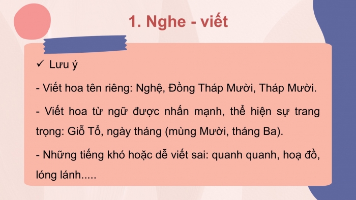 Giáo án điện tử Tiếng Việt 2 kết nối Bài 26: Nghe – viết Trên các miền đất nước, Viết hoa tên riêng địa lí, Phân biệt ch/tr, iu/iêu