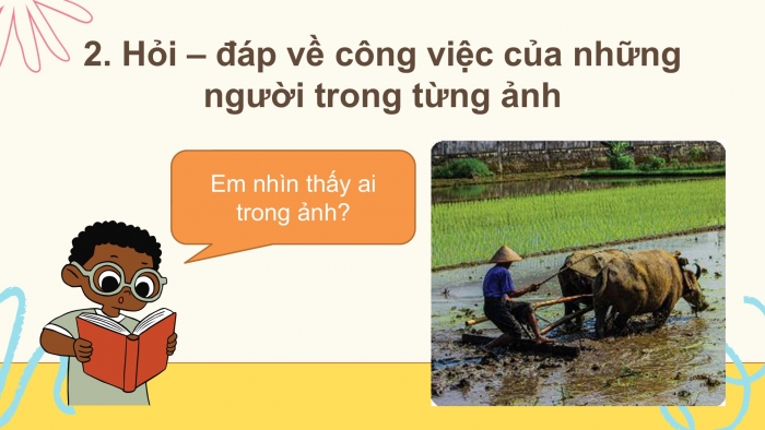 Giáo án điện tử Tiếng Việt 2 kết nối Bài 30: Mở rộng vốn từ về nghề nghiệp