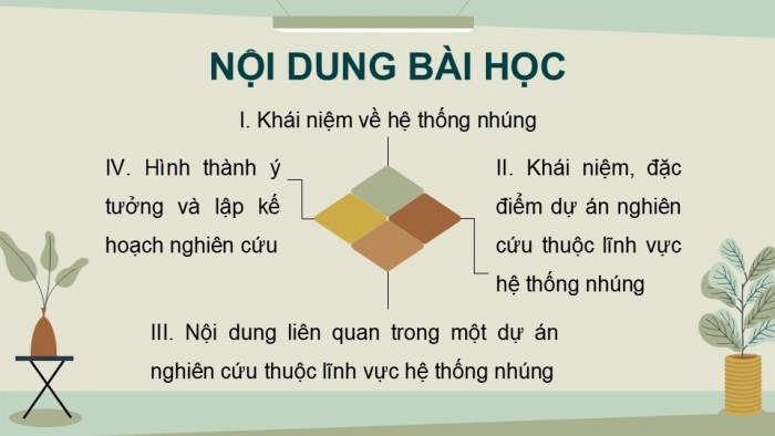 Giáo án điện tử chuyên đề Công nghệ 12 Điện - Điện tử Cánh diều Bài 4: Khái quát chung về dự án nghiên cứu lĩnh vực hệ thống nhúng