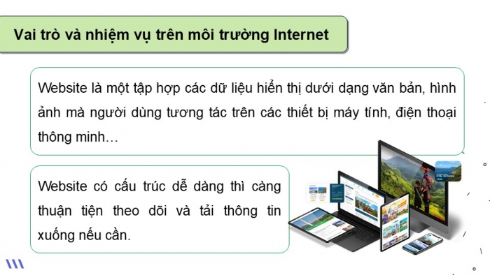 Giáo án điện tử Mĩ thuật 12 Thiết kế mĩ thuật đa phương tiện Kết nối Bài 2: Thiết kế mĩ thuật giao diện website