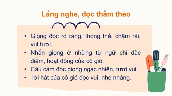 Giáo án điện tử Tiếng Việt 2 chân trời Bài 4: Đọc Cô gió, Nghe – viết Ai dậy sớm, Phân biệt ai/ay