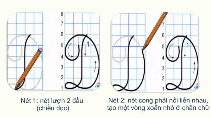 Giáo án điện tử Tiếng Việt 2 chân trời Bài 1: Viết chữ hoa D Đ, Từ chỉ đặc điểm, Câu kiểu Ai thế nào?