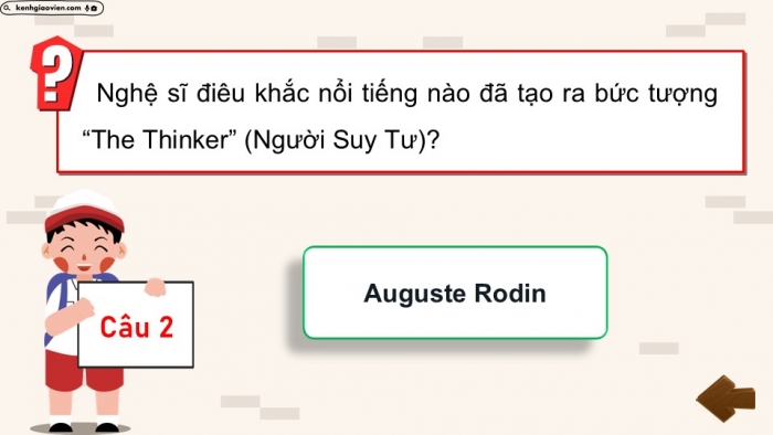 Giáo án điện tử Mĩ thuật 9 kết nối Bài 10: Nguyên mẫu trong tác phẩm điêu khắc