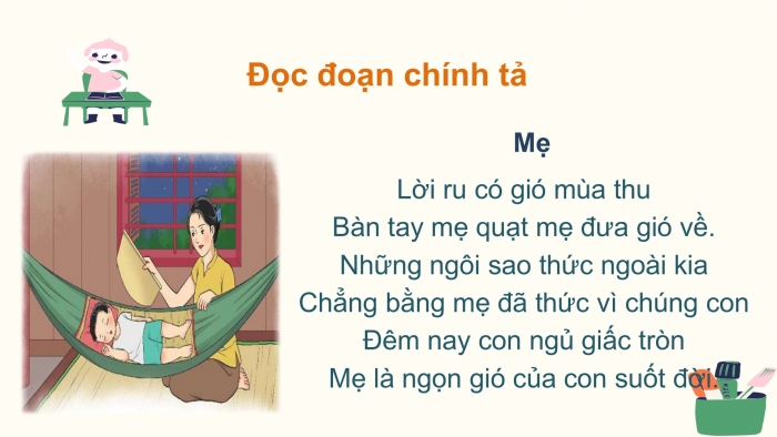 Giáo án điện tử Tiếng Việt 2 chân trời Bài 4: Nhìn – viết Mẹ, Phân biệt c/k, iu/ưu, d/v, Mở rộng vốn từ Gia đình (tiếp theo), Nghe – kể Sự tích hoa cúc trắng