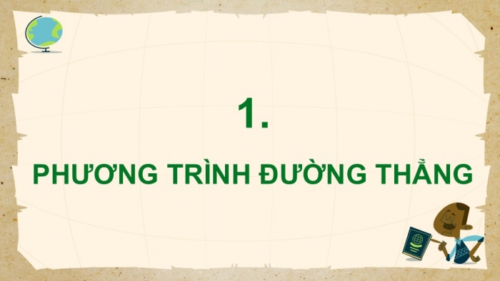 Giáo án điện tử Toán 12 kết nối Bài 15: Phương trình đường thẳng trong không gian