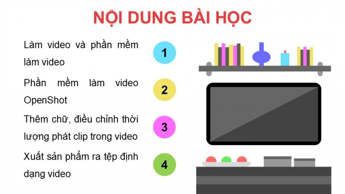 Giáo án điện tử Tin học 9 chân trời Bài 6B: Phần mềm làm video