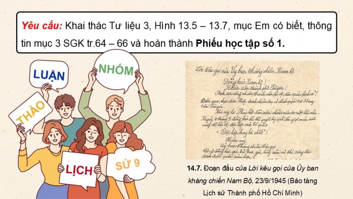 Giáo án điện tử Lịch sử 9 chân trời Bài 14: Xây dựng và bảo vệ chính quyền nước Việt Nam Dân chủ Cộng hòa (từ tháng 9 - 1945 đến tháng 12 - 1946) (P2)