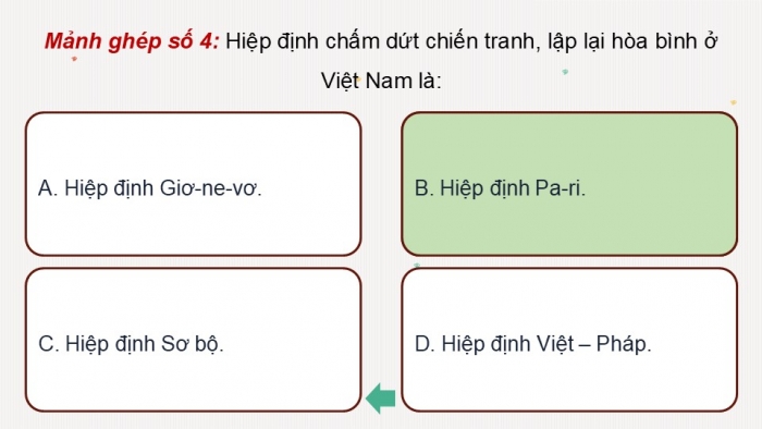 Giáo án điện tử Lịch sử 12 kết nối Bài 13: Hoạt động đối ngoại của Việt Nam trong kháng chiến chống Pháp (1945 – 1954) và kháng chiến chống Mỹ (1954 – 1975)