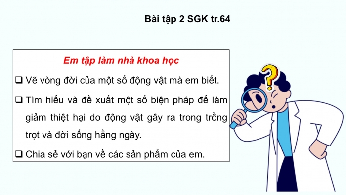 Giáo án điện tử Khoa học 5 chân trời Bài 17: Ôn tập chủ đề Thực vật và động vật