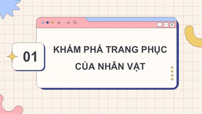 Giáo án điện tử Tin học 5 cánh diều Chủ đề F Bài 3: Trang phục của nhân vật