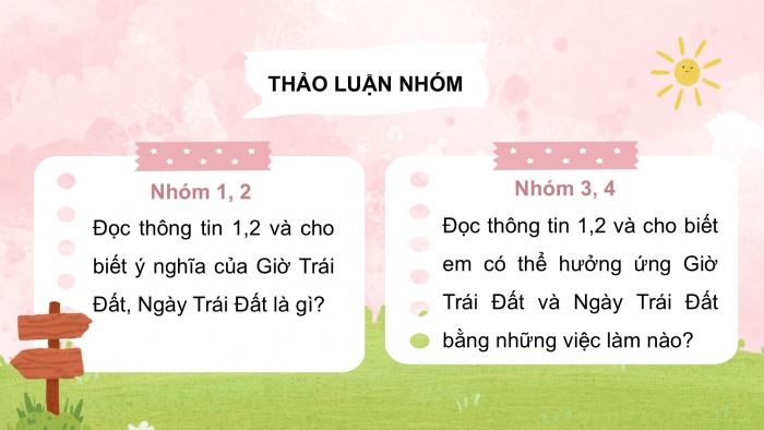 Giáo án điện tử Đạo đức 5 chân trời Bài 8: Em bảo vệ môi trường
