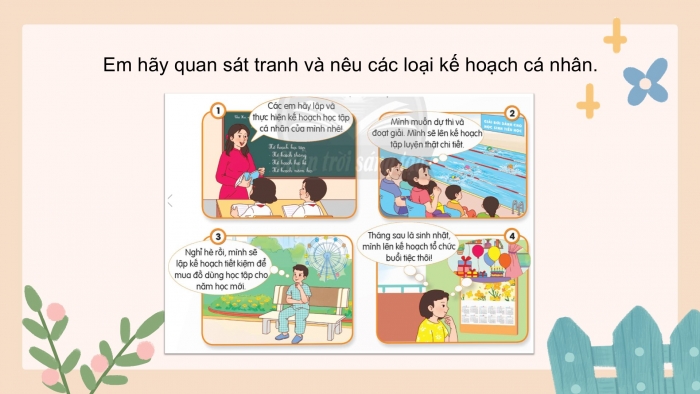 Giáo án điện tử Đạo đức 5 chân trời Bài 9: Em lập kế hoạch cá nhân